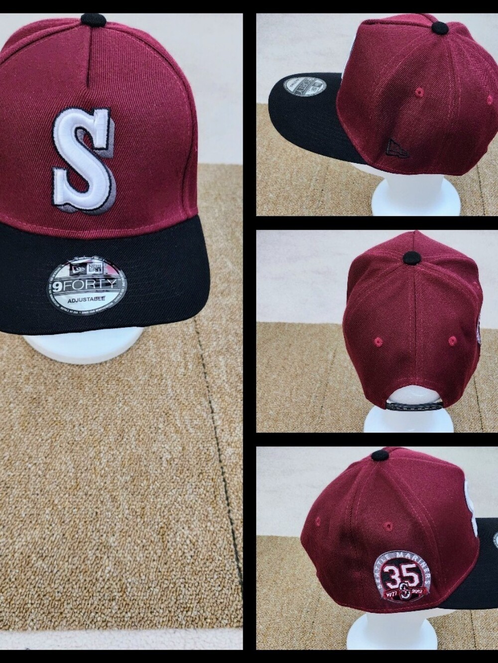 SEATTLE MARINERS MLB BASEBALL SNAPBACJ HAT.